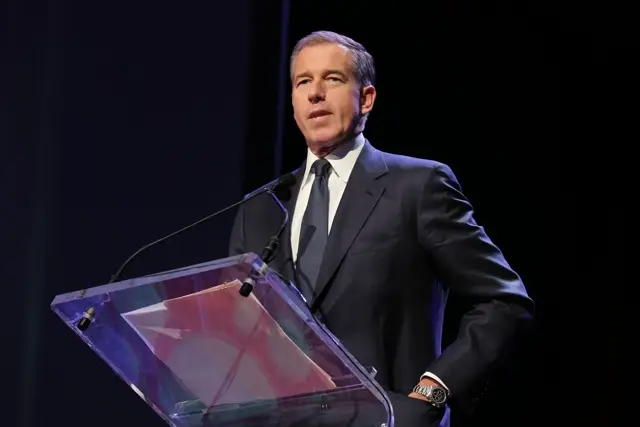 Brian Williams at the 57th Annual New York Emmy awards last year